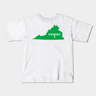 Virginia Transplant VA Green Kids T-Shirt